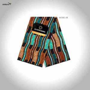New Outstanding Ankara Oct 25 Design – Teal + Brown