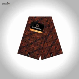 New Outstanding Ankara Oct 25 Design – Chocolate
