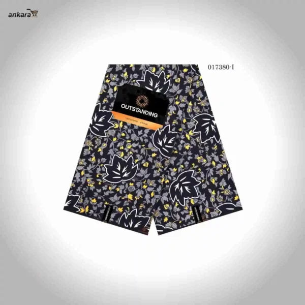 New Outstanding Ankara Oct 25 Design – Silver Flower