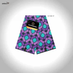 New Outstanding Ankara Oct 25 Design – Violet Pink