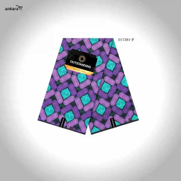 New Outstanding Ankara Oct 25 Design – Violet Pink