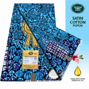 Vlisco Holland Cotton Wax Oct 25 Design – Red